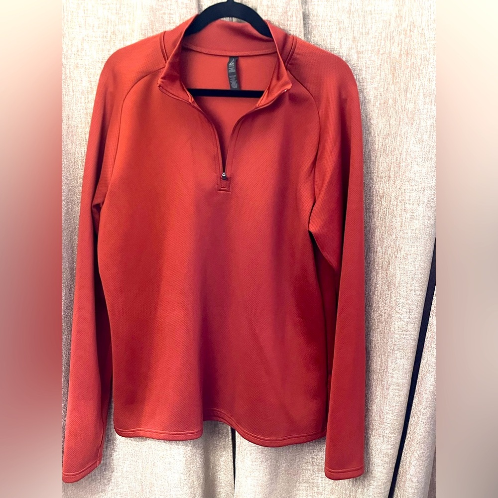 Zella Burnt Orange Pullover